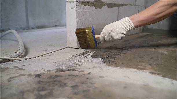 Crawl space vapor barrier installation in Roseville, OH
